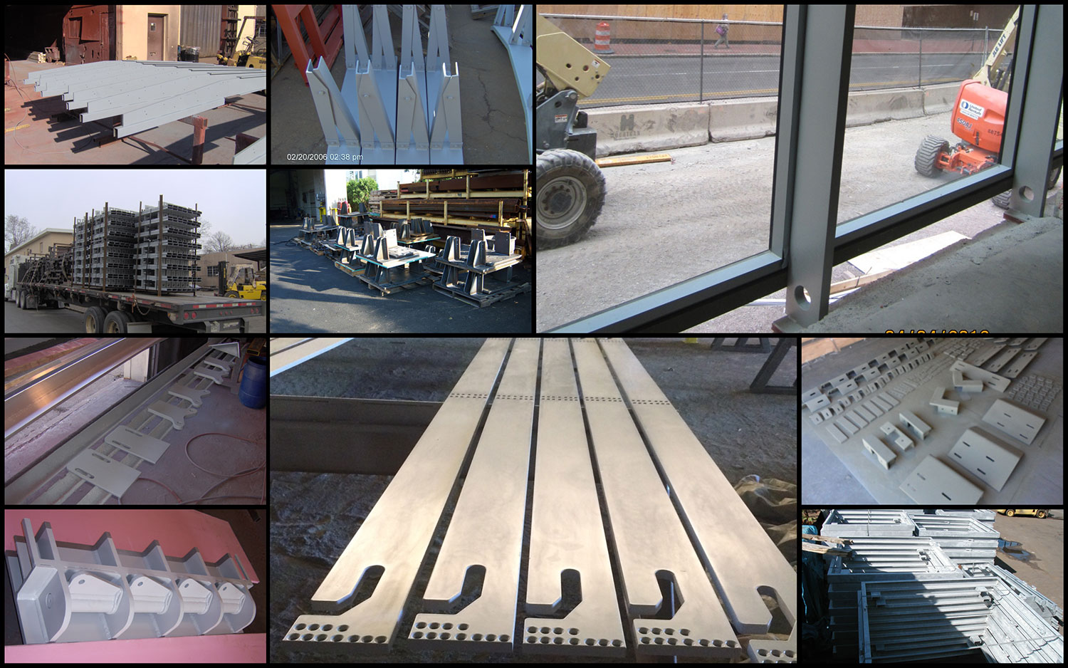6 Curtainwall Support Steel collage